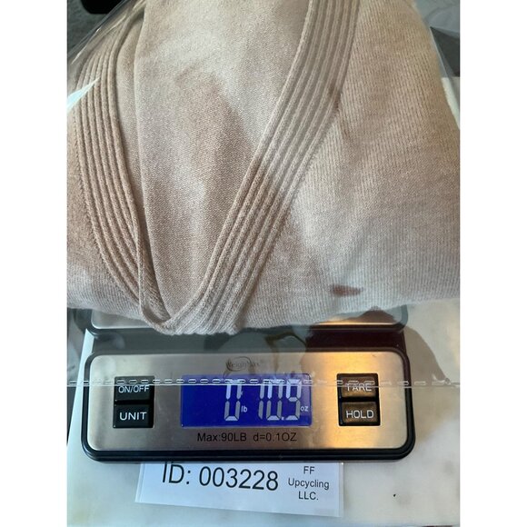 Talbots Plus Womens Sz 2X Pullover Sweater V-Neck Beige Modal Cotton Minimalist - Picture 7 of 7